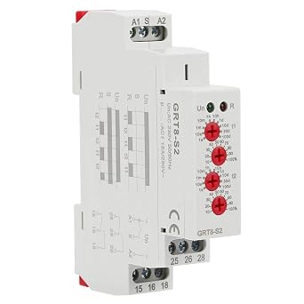 GRT8 S2 Mini Asymmetric Cycle Timer Relay - Precise Timing, Wide Delay Range, Easy Installation for Home, Industrial Applications
