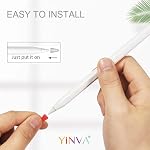 30 PCS Cover Compatible with Apple Pencil Tip Silicone Nib Cap Accessories for Apple Pencil 1st and 2nd Generation(1/2 Gen,10 Colors)