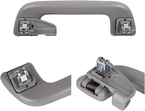 Miniatura 6 de Tirador de techo Mango de agarre interior con gancho compatible con Toyota Corolla Yaris 4Runner Vios Aruis Prius Previa Rav4 EZ - Gris