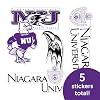 Desert Cactus Niagara University Sticker Purple Eagles NU Vinyl Decals Laptop Water Bottle Car Scrapbook T2 (Type 2-2) #3