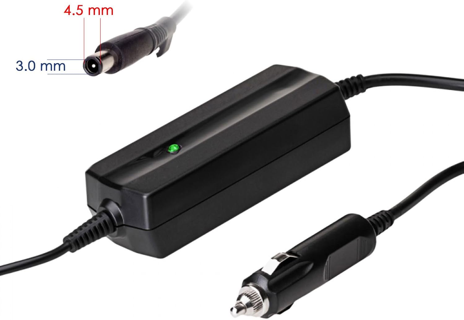 Akyga Car Adaptor for Laptop Notebook Power Supply 45 W 19.5 V 2.31 A for Dell