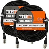 Gearlux XLR 50ft 2 Pack