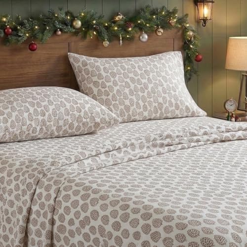 Eddie Bauer - Twin Sheet Set with Fitted Sheet & Pillowcase by Eddie Bauer - Used condition - Image 4