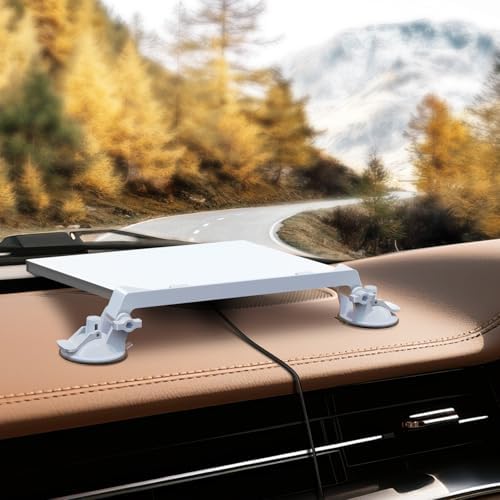 Starlink Mini Car Mount for Dashboard - iSmoothear Starlink Mini Suction Cup Mounting Kit for Windshield & Dashboard, Ensures Strong Hold, Stable Signal & Secure Driving for Most Vehicles