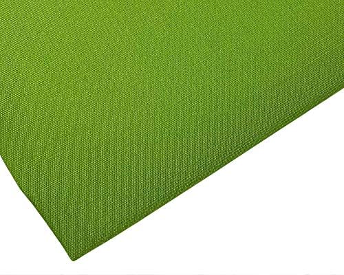 Plain Black Polycotton Fabric - 45 inch / 112 cm Wide (Black, 1 METRE)