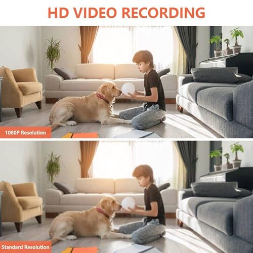 Indoor Camera With Motion Detection Wireless Security Camera For Home Security 3 Days Free Cloud Storage Baby Camera Pet Camera With Phone App Smart Dome Camera House Keeping Cameras With 2 Way Audio #TOP1