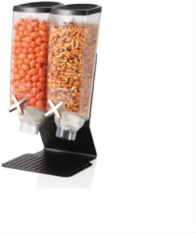 Rosseto® Three Container EZ-PRO™ H3B Snack Dispenser With Black Steel Stand (1 Gallon Each) EZ50399 : Home & Kitchen