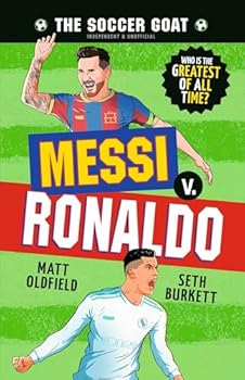 Hardcover The Soccer Goat: Messi V. Ronaldo Book