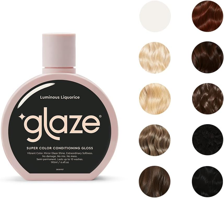 glaze Super Color Conditioning Gloss 6.4fl.oz (23 Hair Treatments) Award Winning Hair Gloss