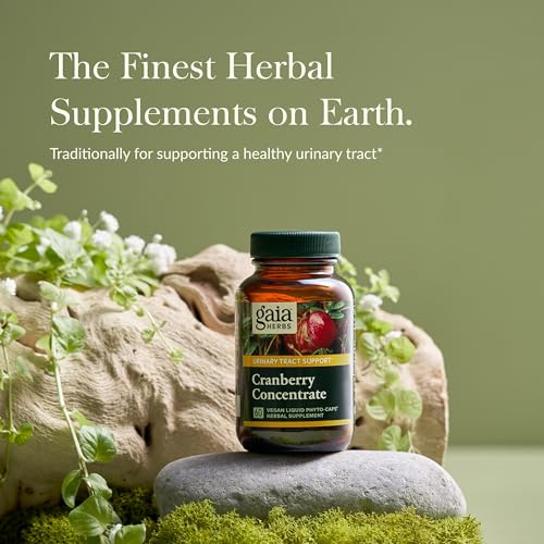 image for Gaia Herbs Cranberry Concentrate - Helps Maintain Urinary Tract Health