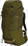 THE NORTH FACE Terra 55 Sac à dos - Pack de randonnée unisexe, Cinch-Top avec fermeture éclair, Hipbelt rembourré, Pole & Pièces jointes à la hache de glace