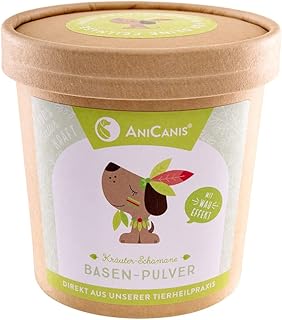 Basenpulver für Hunde & Katzen - basisches Ergänzungsfutter Säure Basen Haushalt - Futterzusatz Nahrungsergänzung - 300g