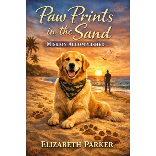 Paw Prints in the Sand Audiolibro Por Elizabeth Parker arte de portada