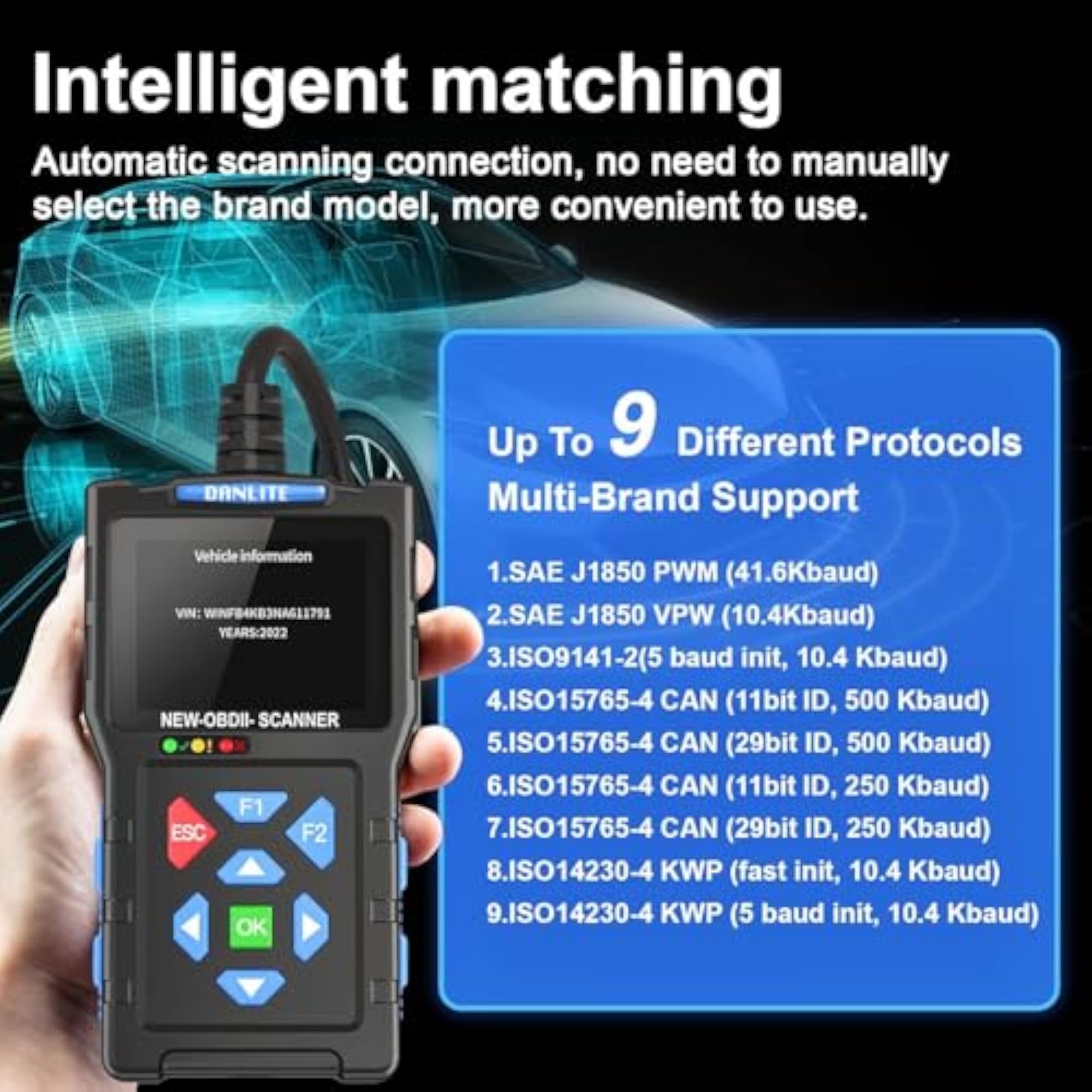 APDATE T300 OBD-II Scanner