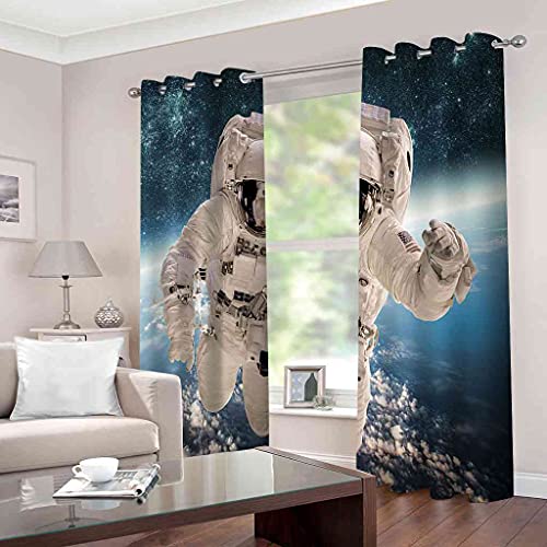 Rideau occultant thermique isolant phonique 264x242 cm oeillets