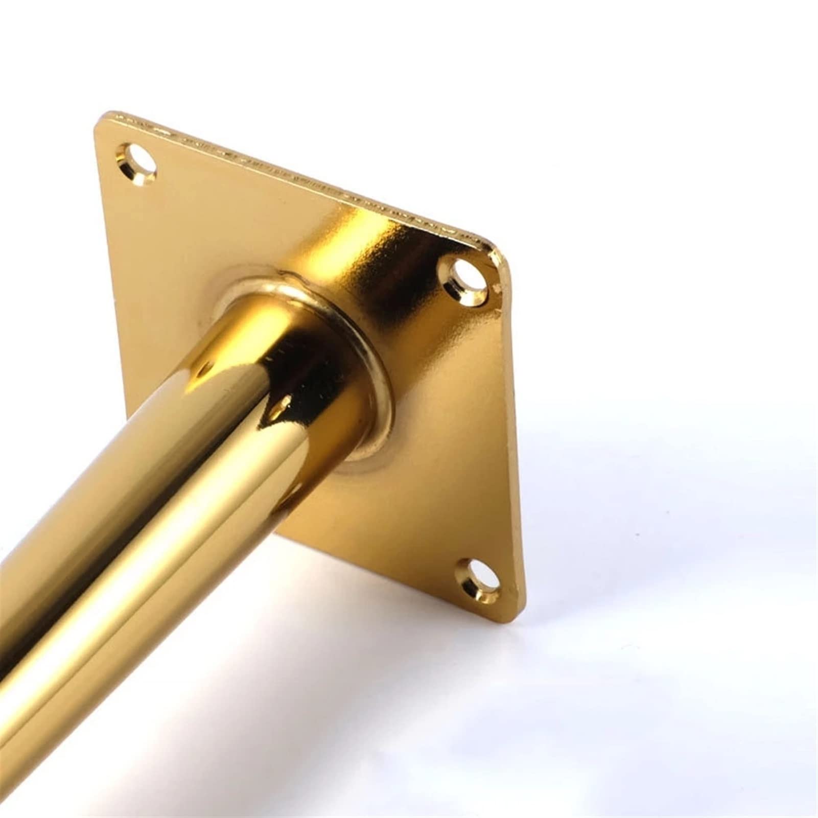 Gambe Di Ricambio For Mobili In Metallo | Gambe di sostegno in metallo 4pz complete di viti for letti, librerie, armadi e divani(Straight cone 200mm)