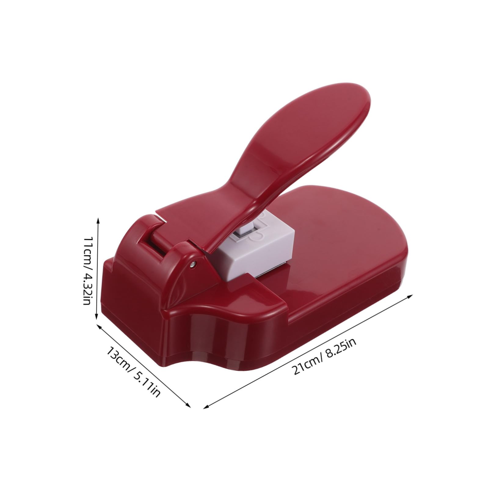 Perforatrice de Puzzle Créative en Plastique Rouge