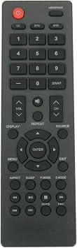 KT1744-HG2 Replacement Remote Control Compatible with Polaroid 32GSR3000 40GSR3000 50GSR3000