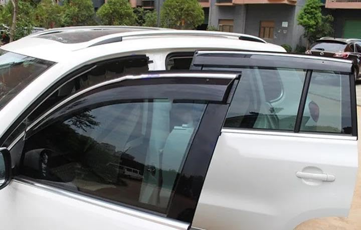 Déflecteurs de vent Volvo XC60 2018 2019 ventvisor visières vitres - 2
