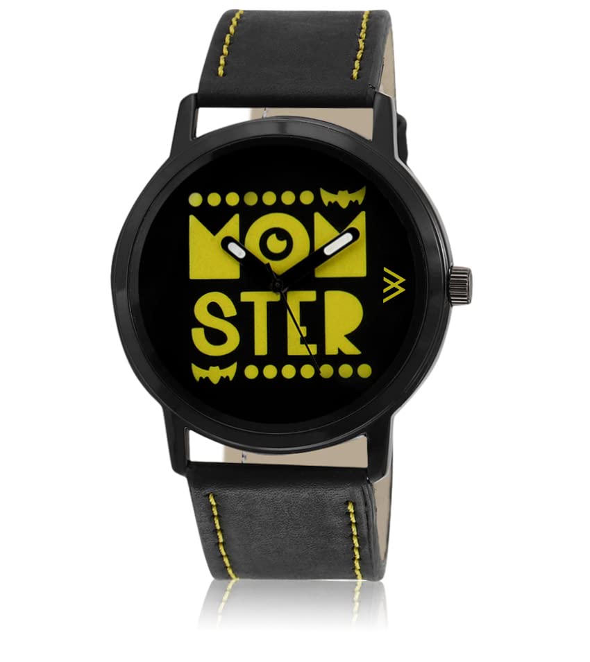Walrus Multicolor Dial Analog Leather Strap Wrist Watch for Men - Black Strap, Premium Alloy, 40mm Case, 22mm Strap Width, Boyss Wrist Watch for Gift (B0B1QR6PWV) Amazon Price History, Amazon Price Tracker