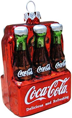 Amazon Co Jp コカ コーラ Coca Cola クリスマス オーナメント 6ボトルパック コカコーラグッズ ブランド クリスマスツリー 飾り プレゼント おしゃれオーナメント アメリカン雑貨 アメリカ雑貨 クリスマス おもちゃ