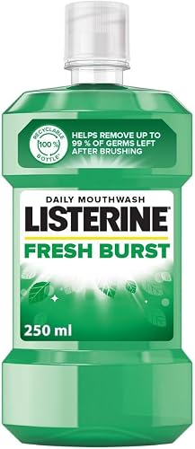 Listerine Mouthwash Fresh Burst,250 ml