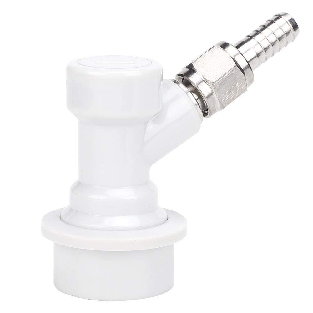 Keg Ball Lock, MAGT 4PCS de verrouillage à bille Raccord Corn Keg Adaptateur Verrou à Bille filetée Keg Raccords Brewing Connecteur en plastique avec adaptateur Clamp