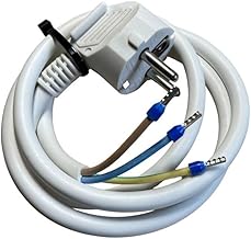 Schuko Connection Cable with Ferrules and Plug 3 x 1.5 mm² - 1 Metre Power Strip