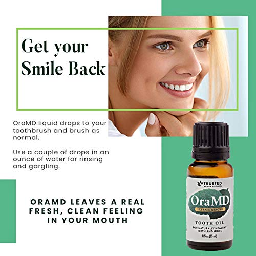 OraMD Extra Strength Toothpaste and Mouthwash Alternative for Teeth and