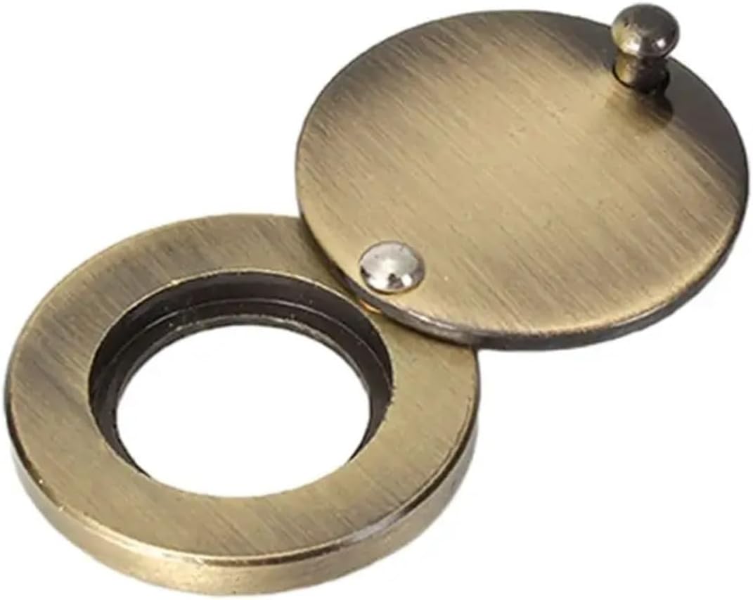 10 Pieces of Privacy Peephole Cover, Rotating, Door Mirror, Plate(04)