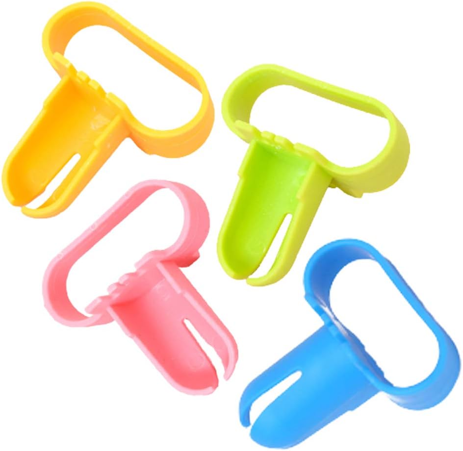 4 Pieces Balloon Tying Tool Device Balloons Knot Tools for Shower Party Wedding Birthday Decoration (4 Color)
