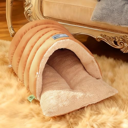 Nid chaud pour chat résistant au vent et sac de couchage isolant - 8