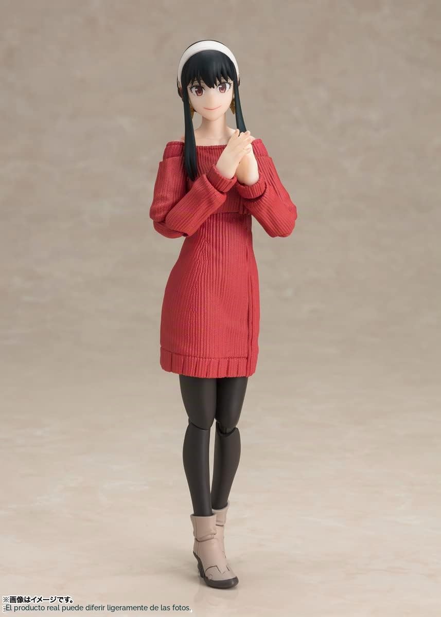 TAMASHII Nations BANDAI Spy x Family - Yor Forger - Madre de la Familia Forger, Spirits S.H.Figuarts Figura de acción