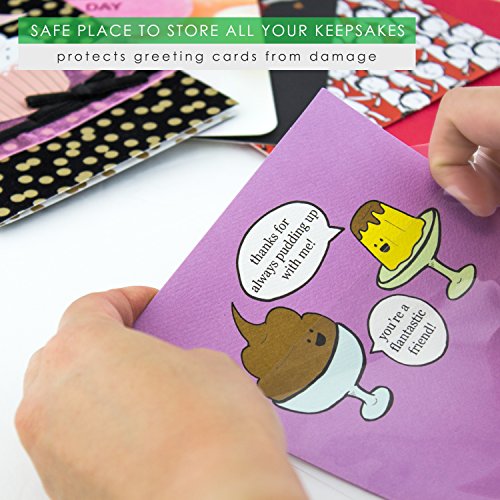 Linkyo Stamp And Die Storage Pockets, Set Of 50, 5.75 Inches By 7.5 Inches #TOP3