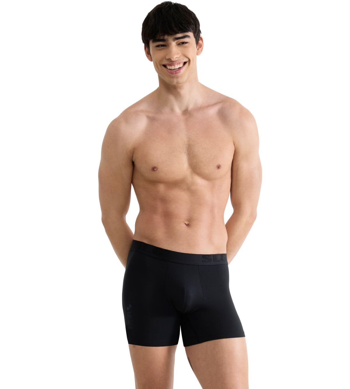 Sloggi Pack Of 2 Base Soft Hipsters Men's Black + Black Medium