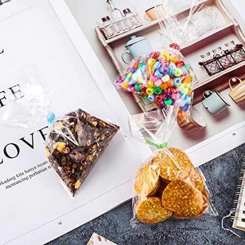 100 Pezzi Sacchetti Trasparenti per Caramelle