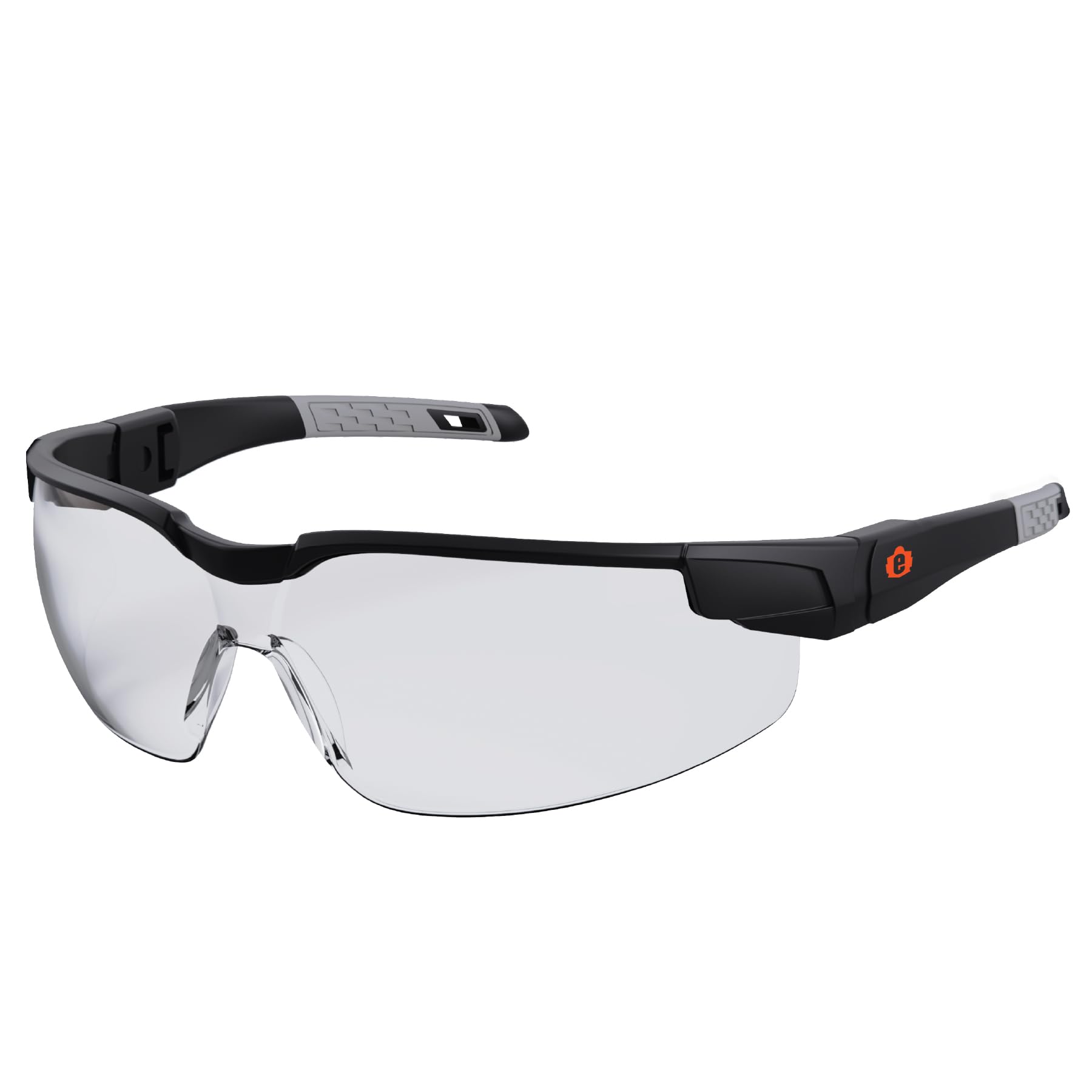 Ergodyne Skullerz Dellenger Anti Scratch Safety Glasses with Adjustable Temples, Anti Fog, z87
