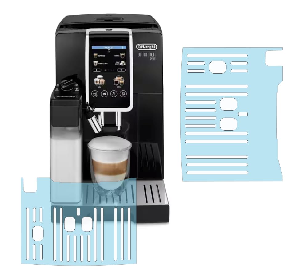 De'Longhi Dinamica Plus ECAM 370.70.B czarny | Ekspres do kawy | cena, raty - sklep
