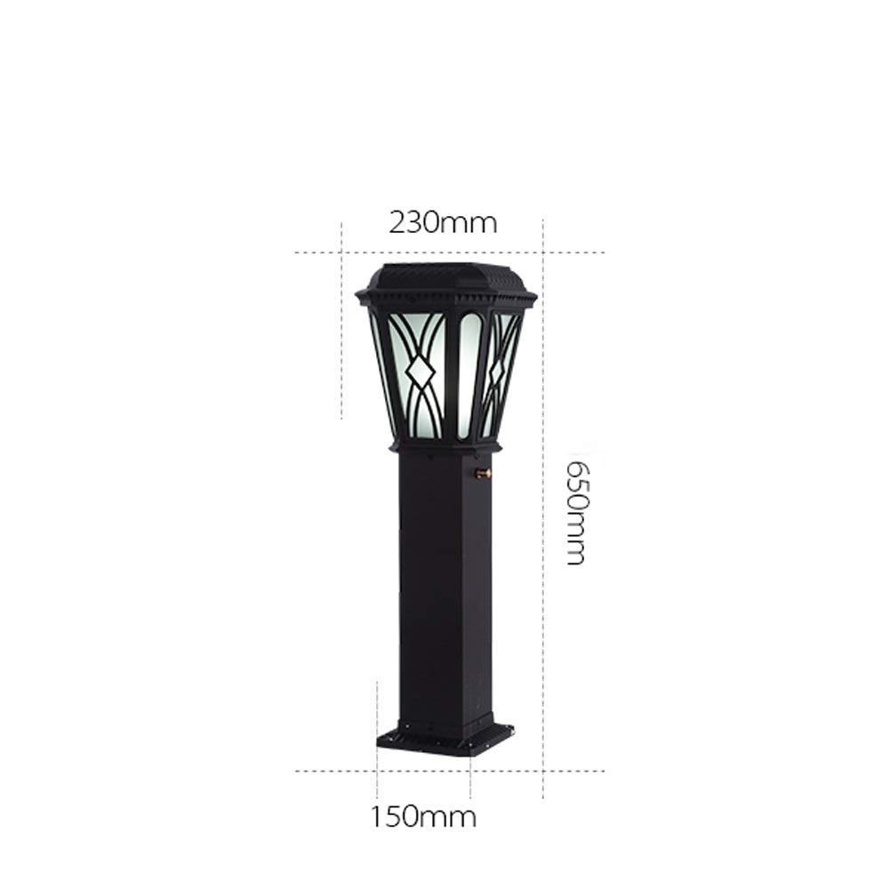 Wodoodporna Lampa Solarna Do Ogrodu, Patio, Krajobrazu, Ip55, Kolumna, Reflektor, Lampa Ścienna, Słupek, Patio, Ganek, Latarnia Uliczna, Kolumna, Lampa Pos,Warm Light-S