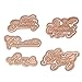 Spellbinders Elegant Occasion Sentiments by Becca Feeken Glimmer Hot Foil Plate, Metal