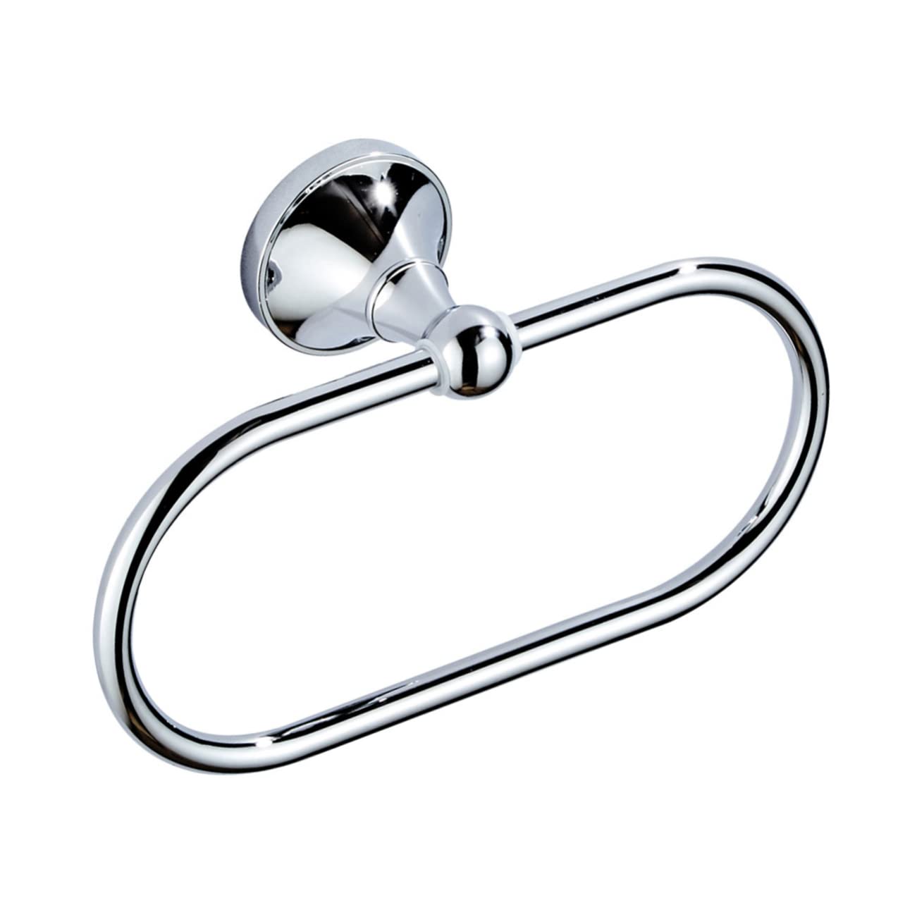 Anillo de Toalla Ovalado Moderno de Cobre para Baño y Cocina