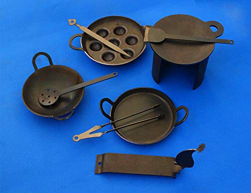 Nakshathra Miniature Kitchen Set For Kids Pure Iron #TOP1