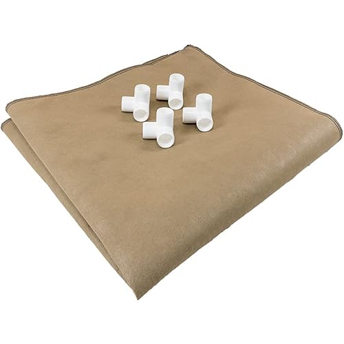 Grassroots Fabric Raised Garden Bed 4'x4' | Outdoor or Indoor Planter Bed Set | for Gardening, Flowers, Plants, and Vegetables