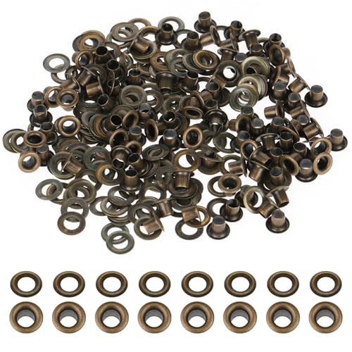 Set di 100 beccucci kit occhielli in metallo, 3 mm/1/8 pollici, piccoli occhielli, kit di attrezzi Grommet per noccioli di perline, progetti fai da te, scarpe, pelle, teloni in tessuto Set di 100 beccucci kit occhielli in metallo, 3 mm/1/8 pollici, piccoli occhielli, kit di attrezzi Grommet per noccioli di perline, progetti fai da te, scarpe, pelle, teloni in tessuto