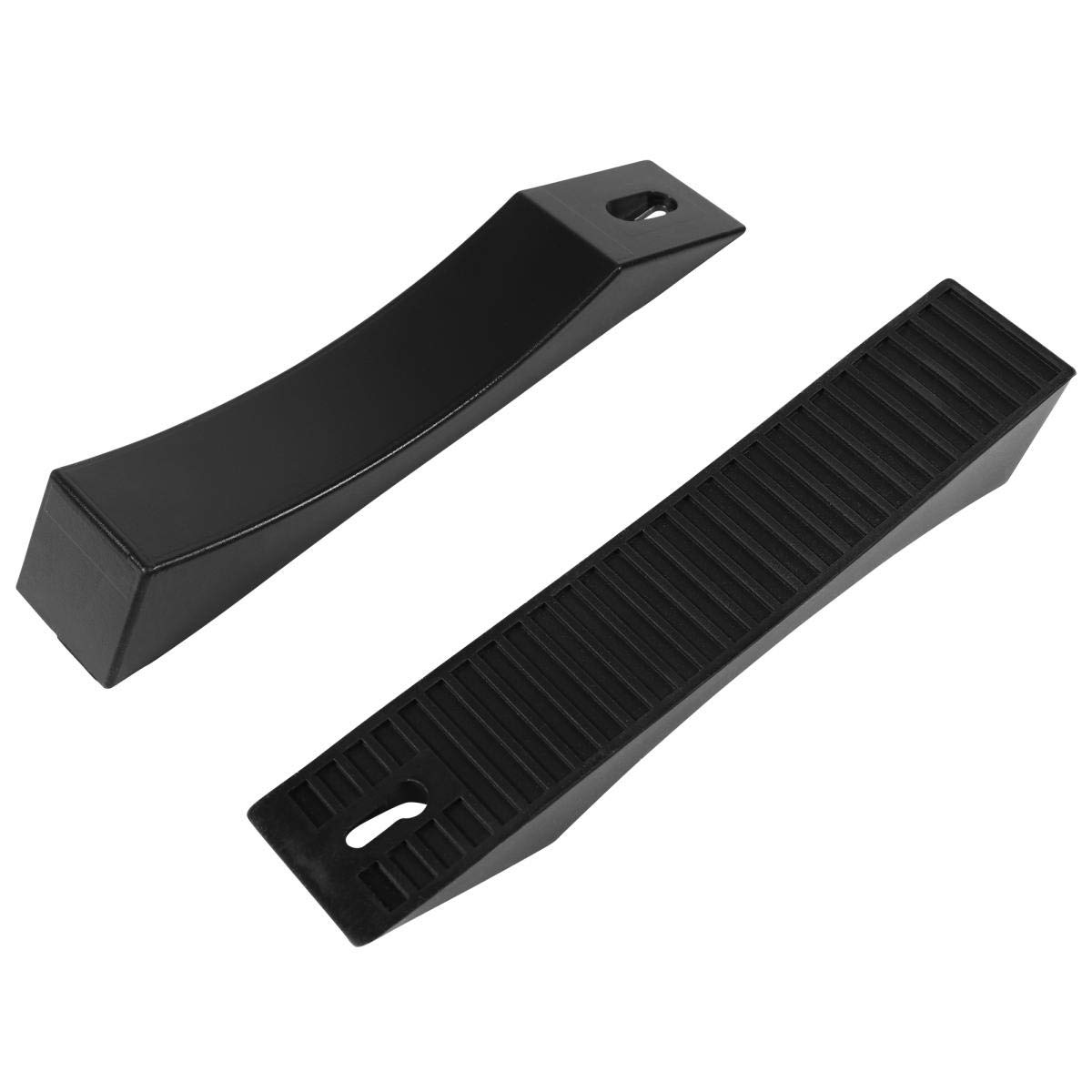GORILLA SPORTS® Cuneo per Bilanciere - 2 Pezzi, per Dischi da 30mm / 50mm, Portatile, Antiscivolo, in Silicone - Deadlift Barbell Jack, Wedge, Piastre di Peso, per Sollevamento Pesi, Palestra, Casa