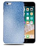 Cute Blue and White Snow Pattern Phone CASE Cover for Apple iPhone 6 Plus and iPhone 6S Plus