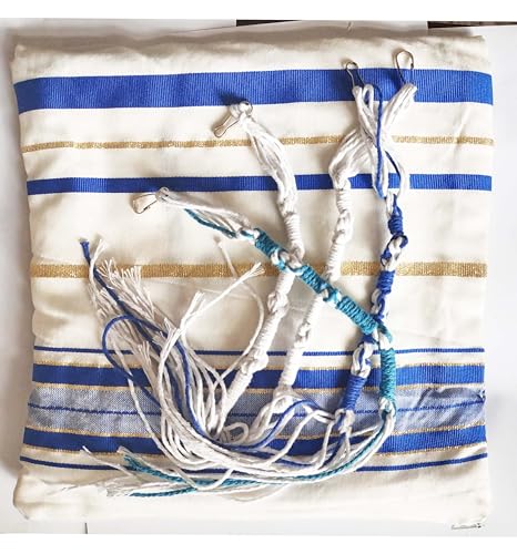 image for Cyprinus Carpio Jewish Traditional Tzitzits Strings Set for Pants/Jean