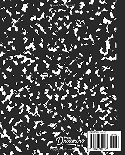Miniatura 2 de Primary Composition Notebook Black Marble, Grades K-2 Kindergarten Writing Journal
