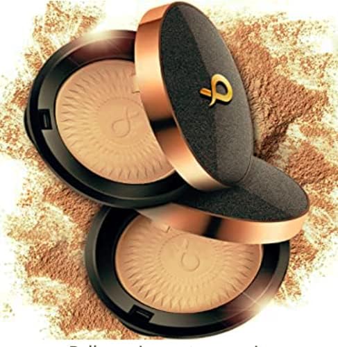 BELGRANDE Face Powder. Velvety Soft Skin. Translucent - Fits all Skin Tones. Radiant & Fresh Feel. Matte Ultra Lightweight Finish. Beautifying. Smooths the Complexion. Airbrushed Look. Transparent