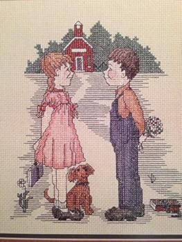 Pamphlet Down a Country Road (CSB-1 Cross-stitch) Book